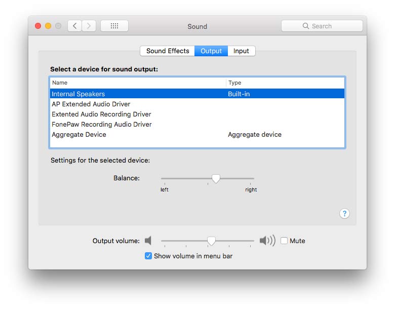 System Preferences