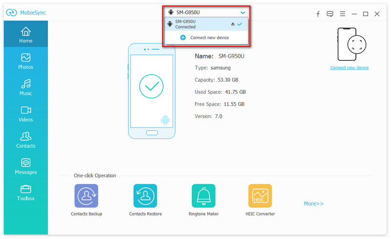 Connect Android and iPhone