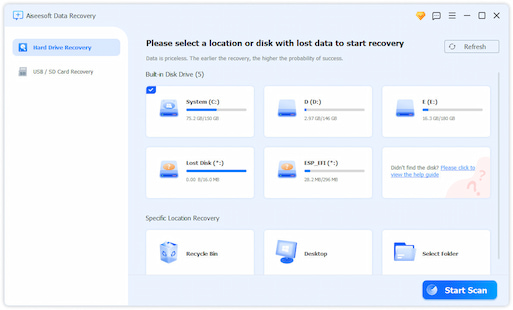 Launch data recovery