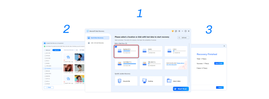Recover Data from Hard Drive