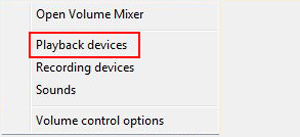 Default Audio Device