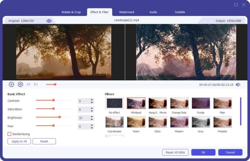 Effects and Filter New