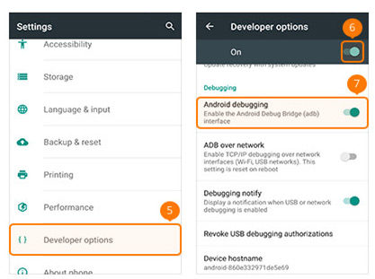 Enable USB Debug Mode on ONEPLUS