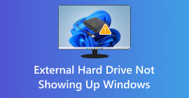 External Hard Drive Not Showing Up Windows