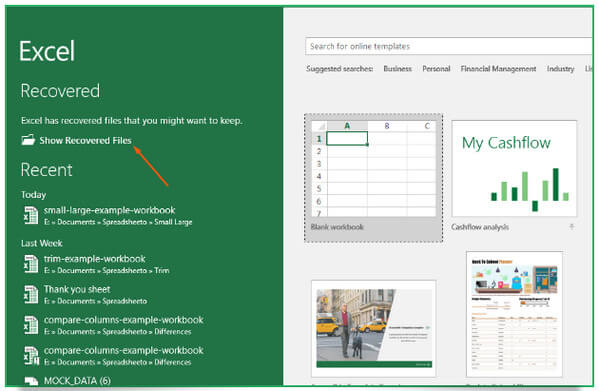 Find Excel File