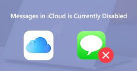 Messages in iCloud is Currently Disabled