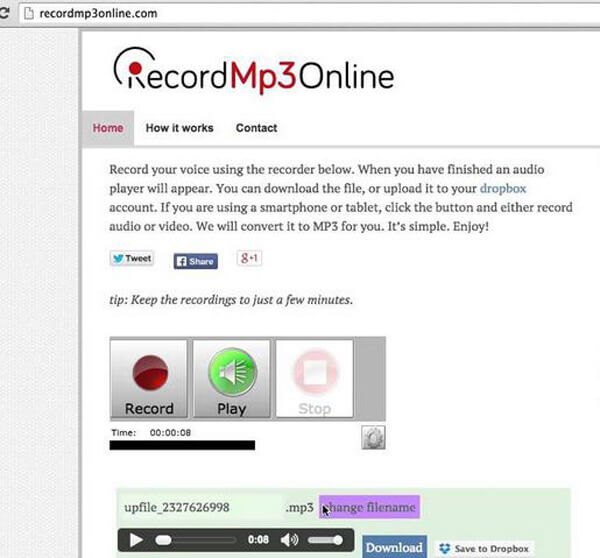 RecordMP3Online