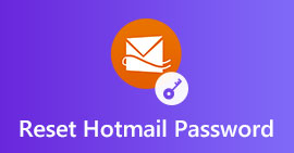 Reset Hotmail Password