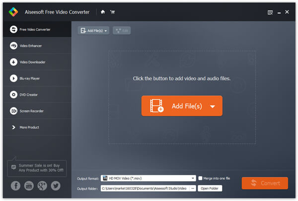 Run Free Video Converter