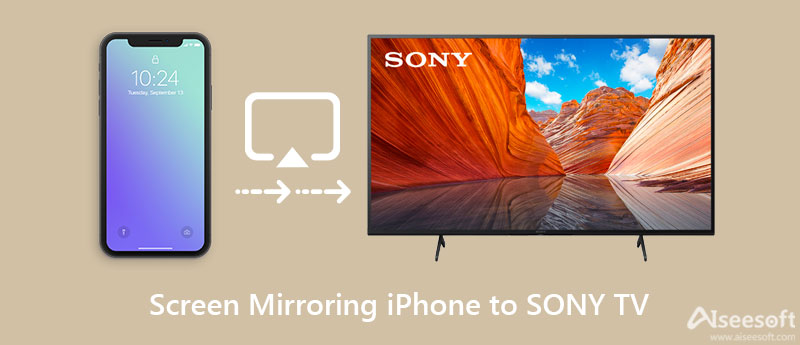 Screen Mirror iPhone to Sony TV