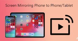 Screen Mirroring Phone to Phone/Tablet