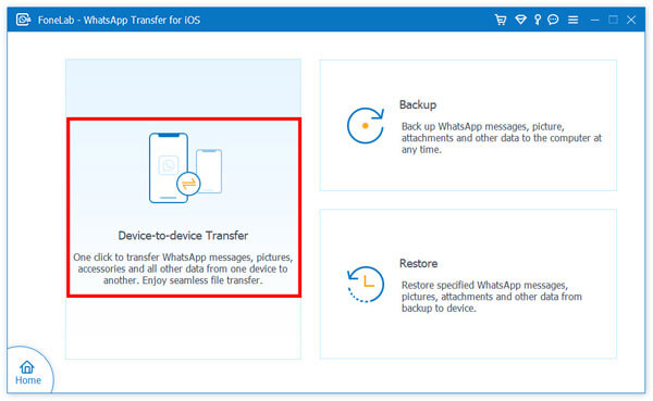 Select Device to Device Transfer