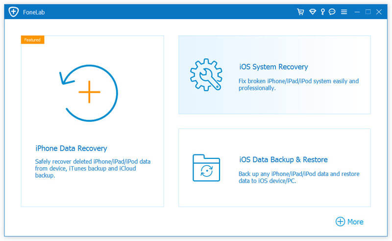 Choose iOS System Recovery