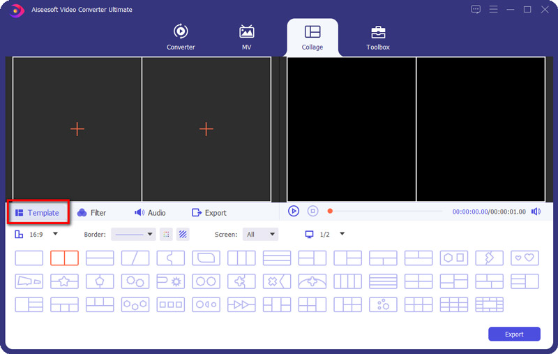 Select Split Layout