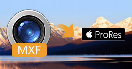 How to transcode MXF file to Apple ProRes for editing