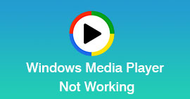 Windows Media Player Not Working