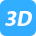 3d converter Logo