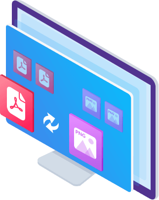 Convert PDF to PNG and vice versa